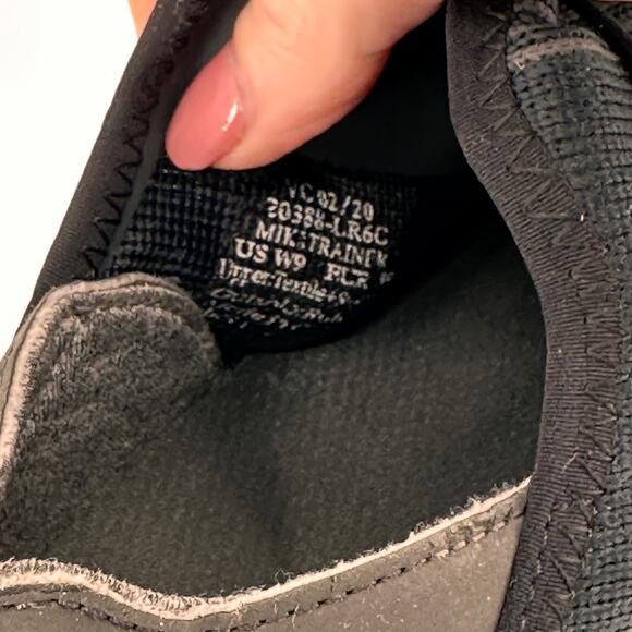 Olukai Women's Black Miki Trainer Sneakers Size 9 - Picture 8 of 9